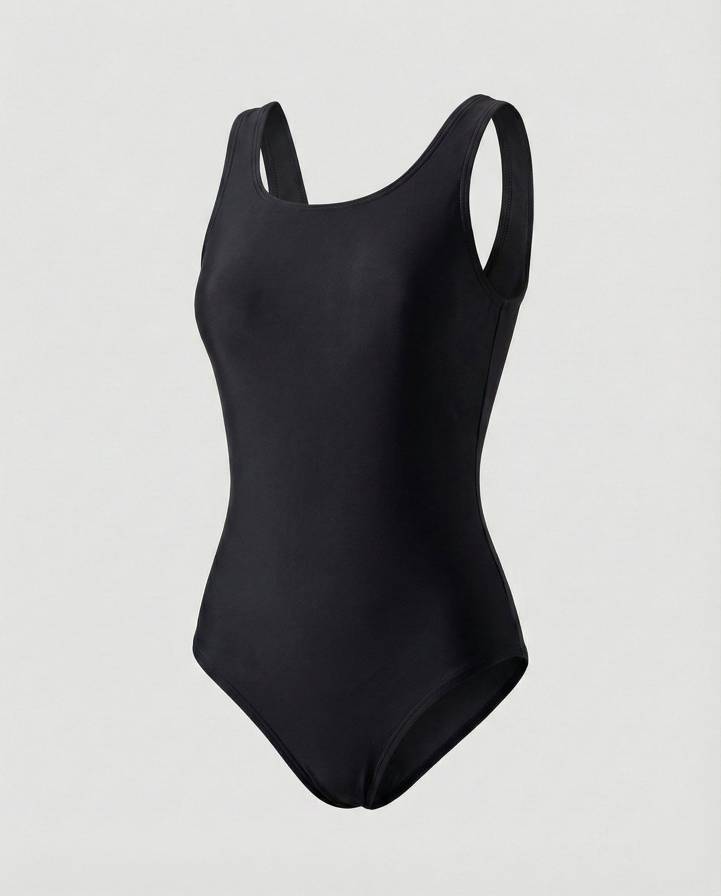 Damen einteiliger Sport-Badeanzug mit Ombre-Design in Rot