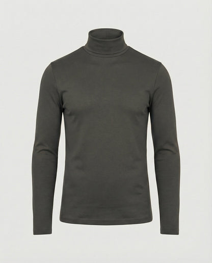 Rollkragenpullover Herren in Weinrot