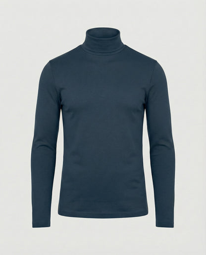 Rollkragenpullover Herren in Hellbeige