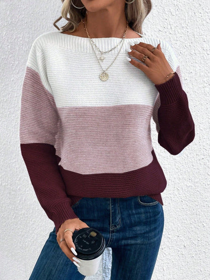 Strickpullover in Grün